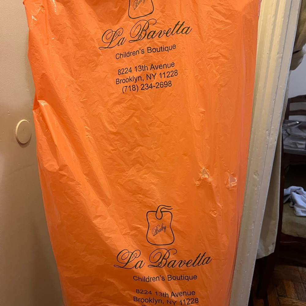 Sweetie Pie Collection White Garment Bag